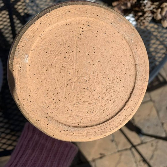 Artisan made Small Pottery Crock with Lid Made in Colorado - Picture 5 of 7